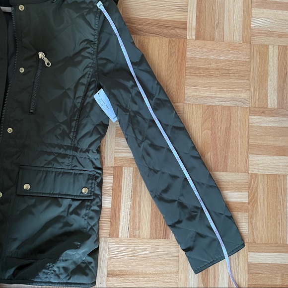 BNWT Old Navy Army Green Quilted Jacket - Small - Picture 5 of 10